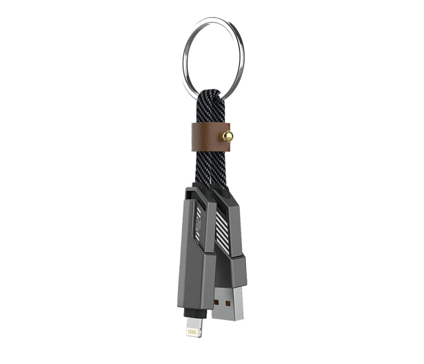 4smarts ComboCord Flat 240W USB/USB-C/Lightning 1.5m + brelok - 1535853 - zdjęcie 4